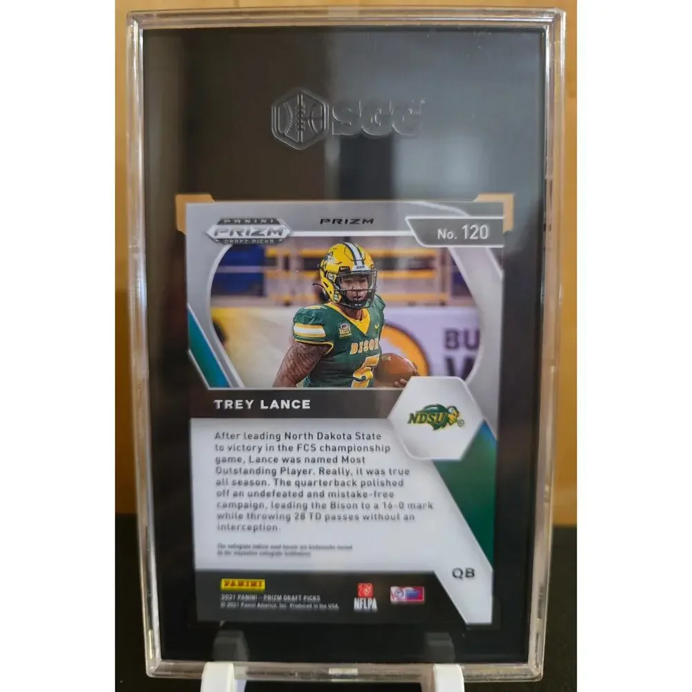 2021 Panini Prizm Trey Lance Purple Wave (SGC 9.5)